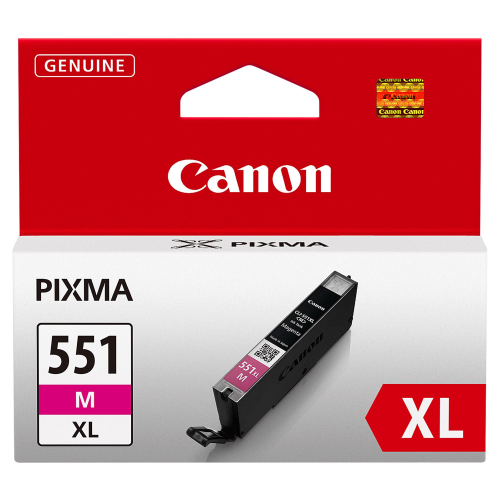 CANON CLI-551XL M CARTUCCIA MAGENTA PER PIXMA IP7250-MG5450-MG6350 (6445B001)